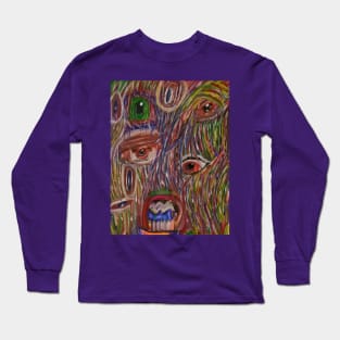 Lost in the Wall (light) by Paul Tinklin Long Sleeve T-Shirt